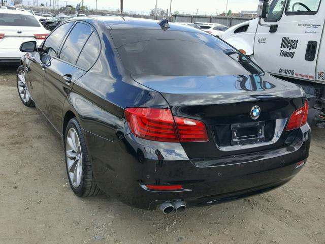 WBA5A5C56FD514246 - 2015 BMW 528 I BLACK photo 3