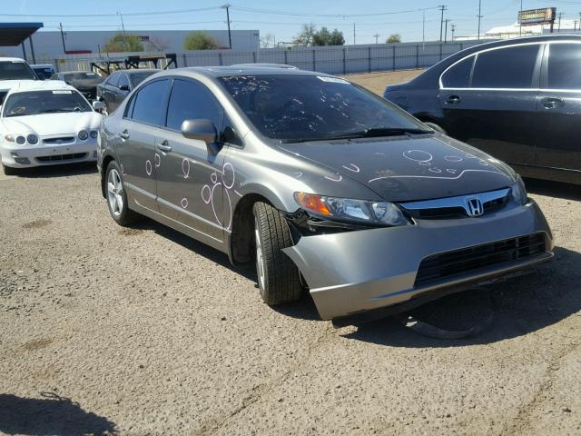 2HGFA16866H521241 - 2006 HONDA CIVIC EX SILVER photo 1