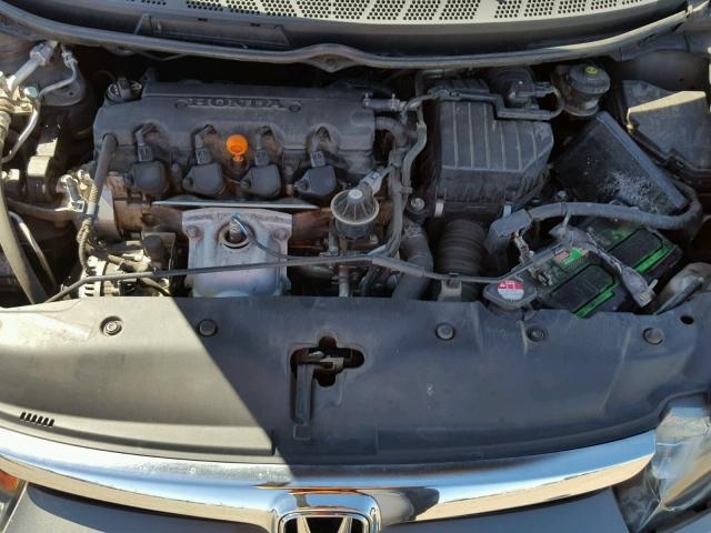 2HGFA16866H521241 - 2006 HONDA CIVIC EX SILVER photo 7