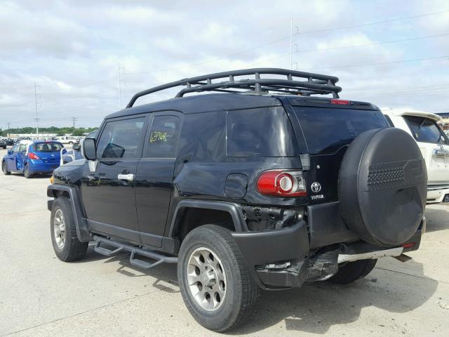 JTEZU4BF0CK011850 - 2012 TOYOTA FJ CRUISER BLACK photo 3