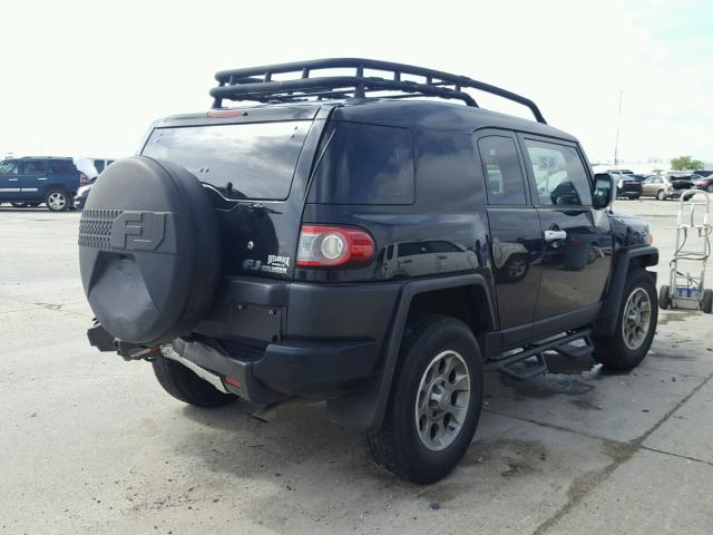 JTEZU4BF0CK011850 - 2012 TOYOTA FJ CRUISER BLACK photo 4