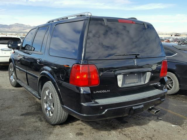 5LMFU27595LJ23807 - 2005 LINCOLN NAVIGATOR BLACK photo 3