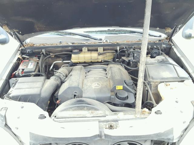 4JGAB54E91A286990 - 2001 MERCEDES-BENZ ML 320 SILVER photo 7