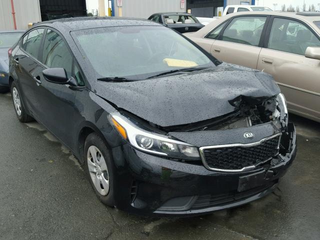 3KPFK4A72HE039361 - 2017 KIA FORTE LX BLACK photo 1