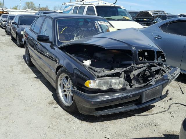 WBAGG83421DN87624 - 2001 BMW 740 I AUTO BLACK photo 1