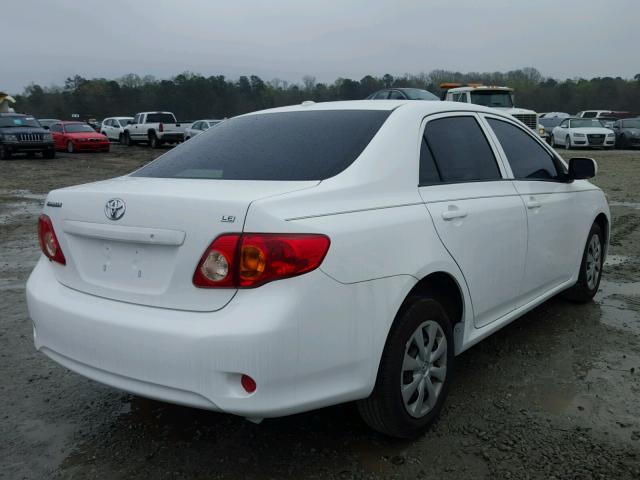 JTDBU4EE6AJ077220 - 2010 TOYOTA COROLLA BA WHITE photo 4