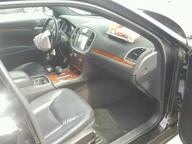 2C3CCAAG5EH375783 - 2014 CHRYSLER 300 BLACK photo 5