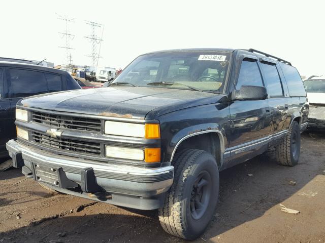 1GNFK16K9RJ413391 - 1994 CHEVROLET SUBURBAN K BLACK photo 2