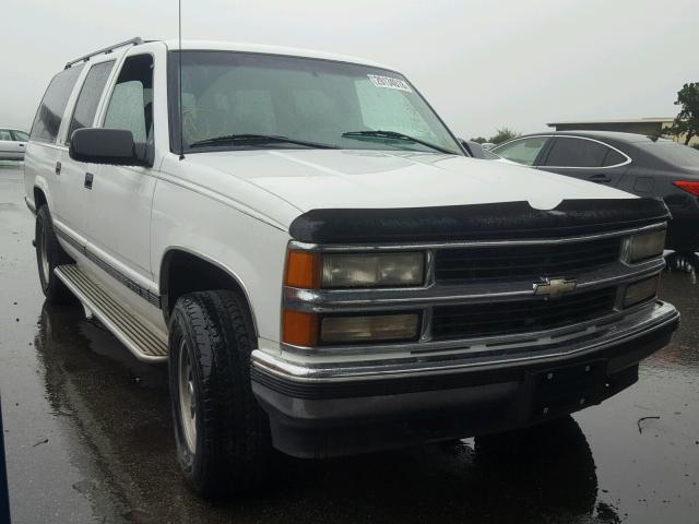 1GNFK16K1SJ461859 - 1995 CHEVROLET SUBURBAN K WHITE photo 1