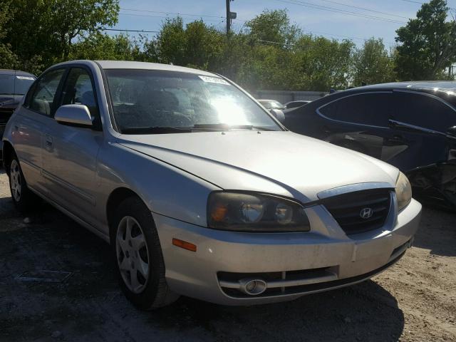 KMHDN46D35U994059 - 2005 HYUNDAI ELANTRA GL SILVER photo 1