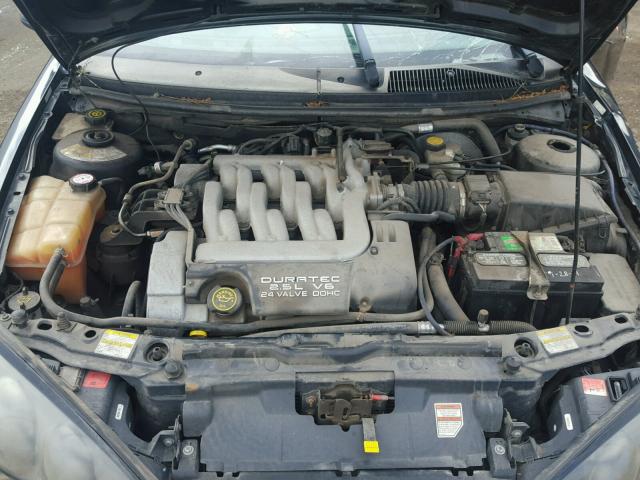 1ZWFT61L2Y5615055 - 2000 MERCURY COUGAR V6 BLACK photo 7