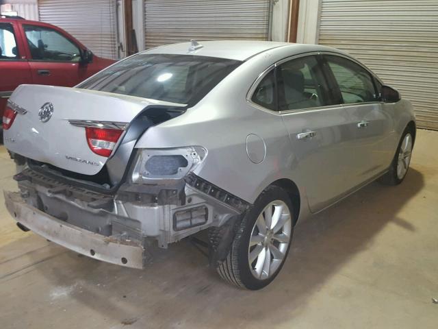 1G4PP5SK8C4223143 - 2012 BUICK VERANO SILVER photo 4