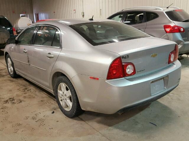 1G1ZG57B18F279323 - 2008 CHEVROLET MALIBU LS 银色 照片 3