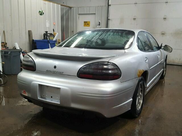 1G2WP52K72F177960 - 2002 PONTIAC GRAND PRIX SILVER photo 4