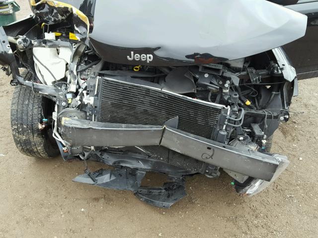 1C4NJDBB8GD672402 - 2016 JEEP COMPASS SP BLACK photo 7