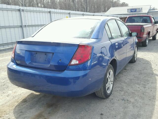 1G8AJ52F35Z123286 - 2005 SATURN ION LEVEL 蓝色 照片 4