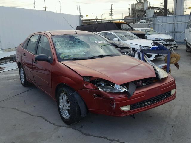 1FAFP3435YW123190 - 2000 FORD FOCUS SE RED photo 1