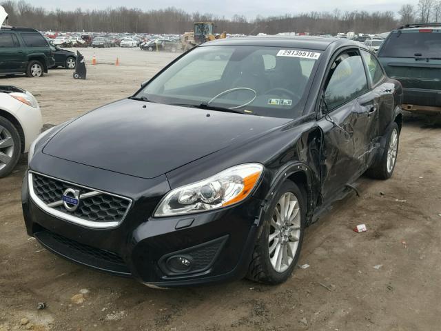 YV1672MKXB2241966 - 2011 VOLVO C30 T5 BLACK photo 2