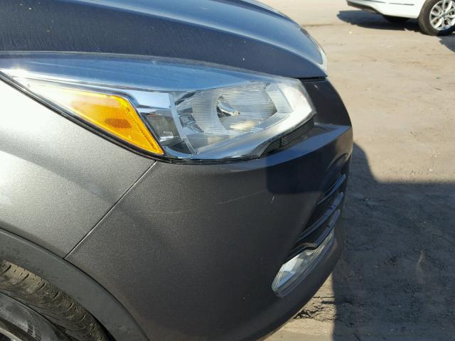 1FMCU9JX3EUD99564 - 2014 FORD ESCAPE TIT GRAY photo 9