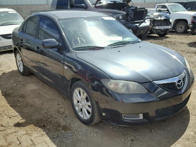 JM1BK32G681877449 - 2008 MAZDA 3 I BLACK photo 1