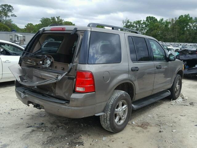 1FMZU63K64ZB28333 - 2004 FORD EXPLORER X GRAY photo 4