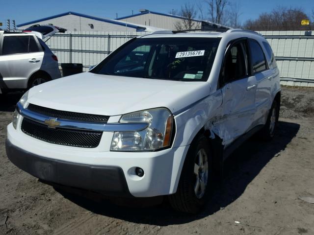 2CNDL73F366060335 - 2006 CHEVROLET EQUINOX LT WHITE photo 2