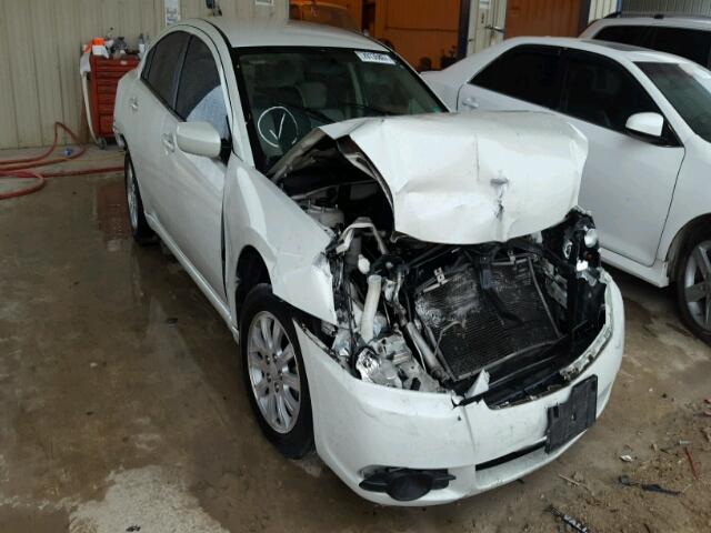 4A3AB36F09E009709 - 2009 MITSUBISHI GALANT ES WHITE photo 1