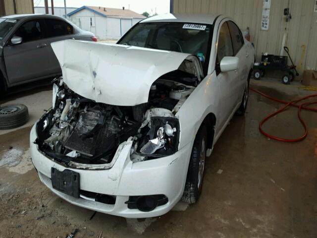 4A3AB36F09E009709 - 2009 MITSUBISHI GALANT ES WHITE photo 2