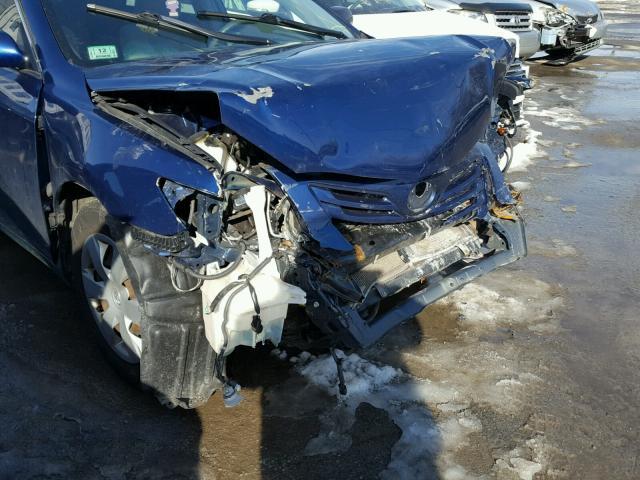 4T1BE46K09U303629 - 2009 TOYOTA CAMRY BASE BLUE photo 9