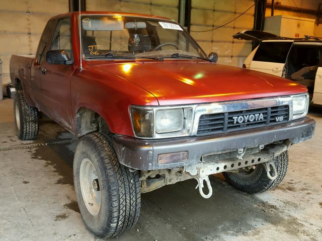 JT4VN13G3K0008506 - 1989 TOYOTA PICKUP 1/2 RED photo 1