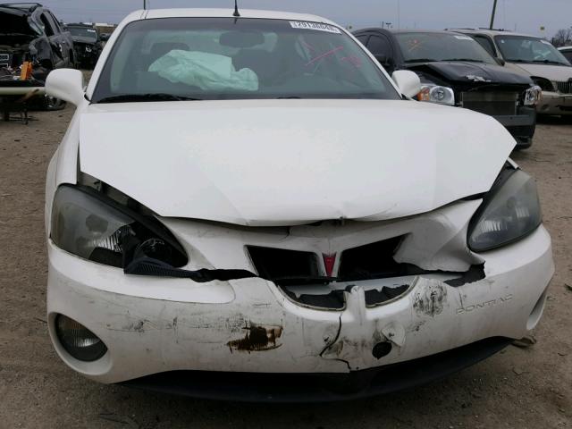 2G2WP522X51183747 - 2005 PONTIAC GRAND PRIX WHITE photo 9