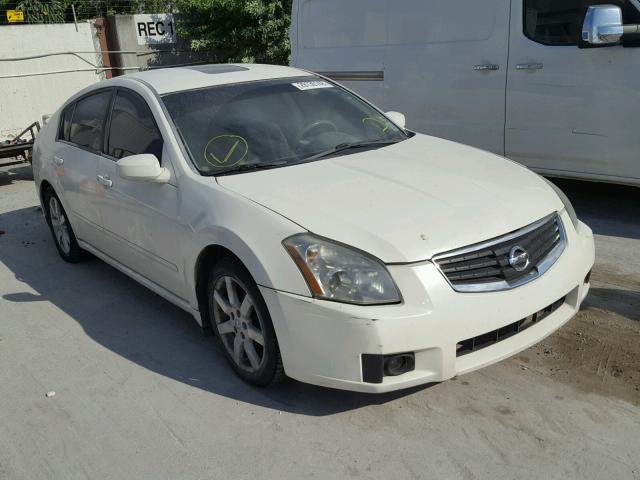 1N4BA41E17C819234 - 2007 NISSAN MAXIMA SE WHITE photo 1