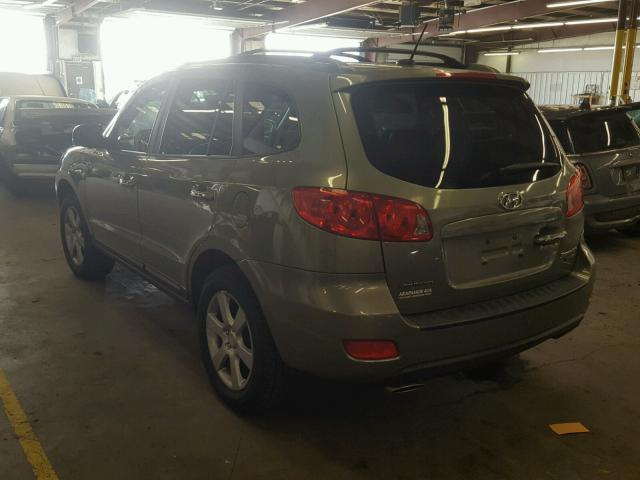 5NMSH73E49H297532 - 2009 HYUNDAI SANTA FE S GRAY photo 3