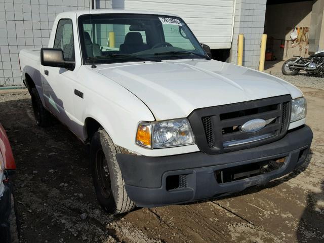 1FTYR10D86PA29716 - 2006 FORD RANGER WHITE photo 1