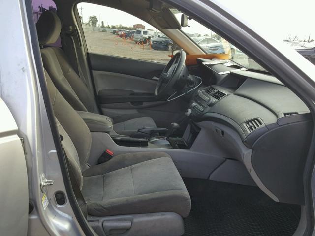 1HGCP2F32AA069677 - 2010 HONDA ACCORD LX SILVER photo 5