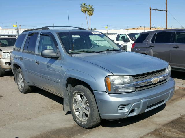 1GNDT13S062340538 - 2006 CHEVROLET TRAILBLAZE BLUE photo 1