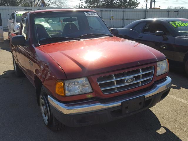 1FTYR10U21TA73713 - 2001 FORD RANGER RED photo 9