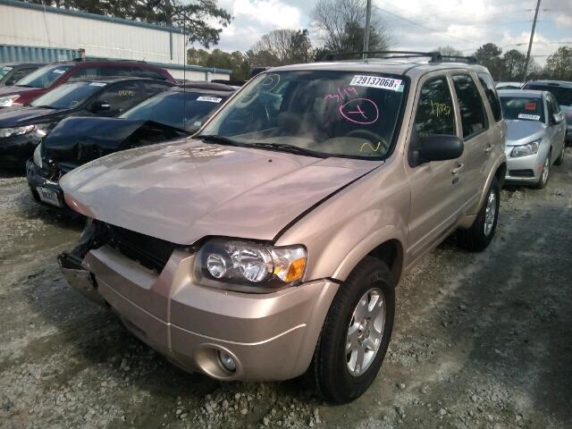 1FMCU04147KB17496 - 2007 FORD ESCAPE LIM GOLD photo 2