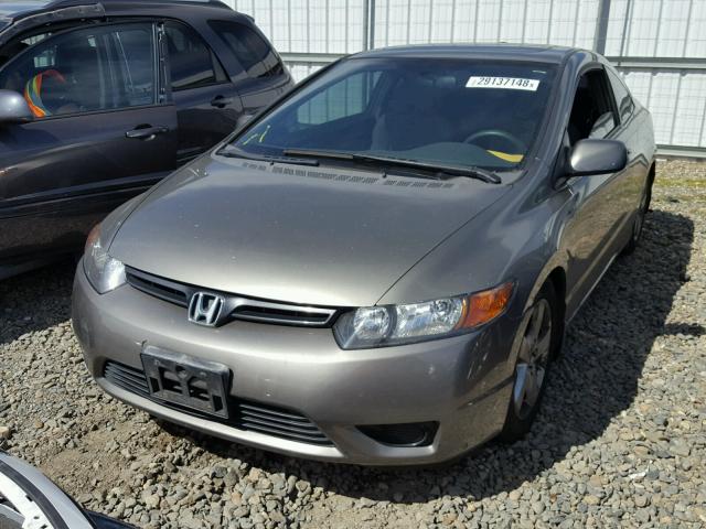 2HGFG12897H501183 - 2007 HONDA CIVIC EX Boz foto 2