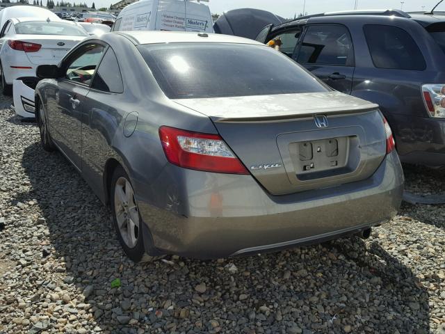 2HGFG12897H501183 - 2007 HONDA CIVIC EX Boz foto 3