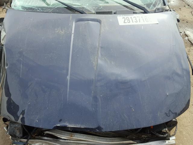 1G8AL55F47Z187586 - 2007 SATURN ION LEVEL BLUE photo 7