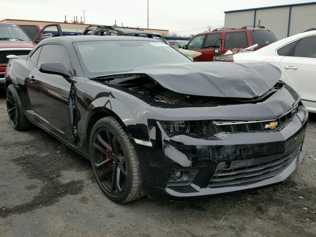 2G1FT1EW1E9234447 - 2014 CHEVROLET CAMARO 2SS BLACK photo 1