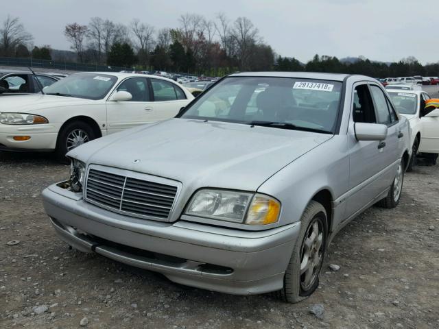 WDBHA29G0YA856687 - 2000 MERCEDES-BENZ C 280 SILVER photo 2