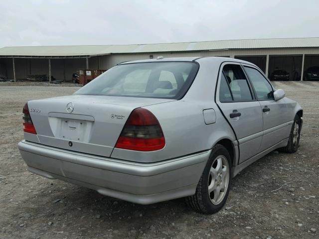 WDBHA29G0YA856687 - 2000 MERCEDES-BENZ C 280 SILVER photo 4