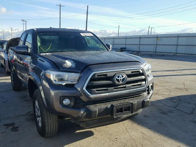 5TFSZ5AN8HX076851 - 2017 TOYOTA TACOMA ACC GRAY photo 1