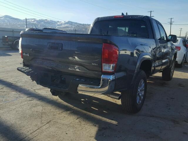 5TFSZ5AN8HX076851 - 2017 TOYOTA TACOMA ACC GRAY photo 4