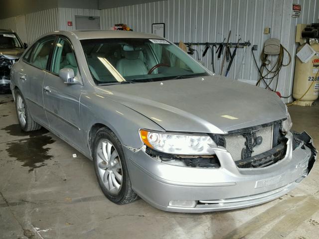 KMHFC46F17A217660 - 2007 HYUNDAI AZERA SE SILVER photo 1