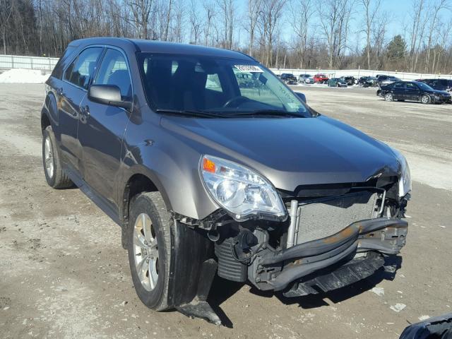 2CNALBEW0A6406286 - 2010 CHEVROLET EQUINOX LS BROWN photo 1