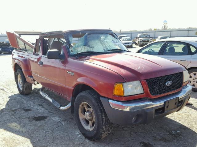 1FTZR15U21PA35534 - 2001 FORD RANGER SUP RED photo 1