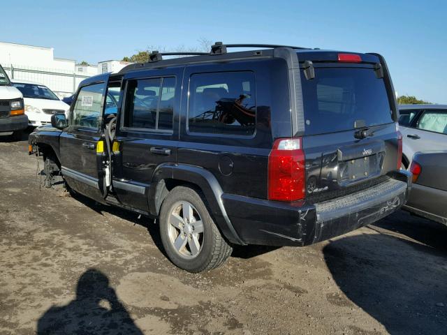 1J8HG48K18C228684 - 2008 JEEP COMMANDER BLACK photo 3